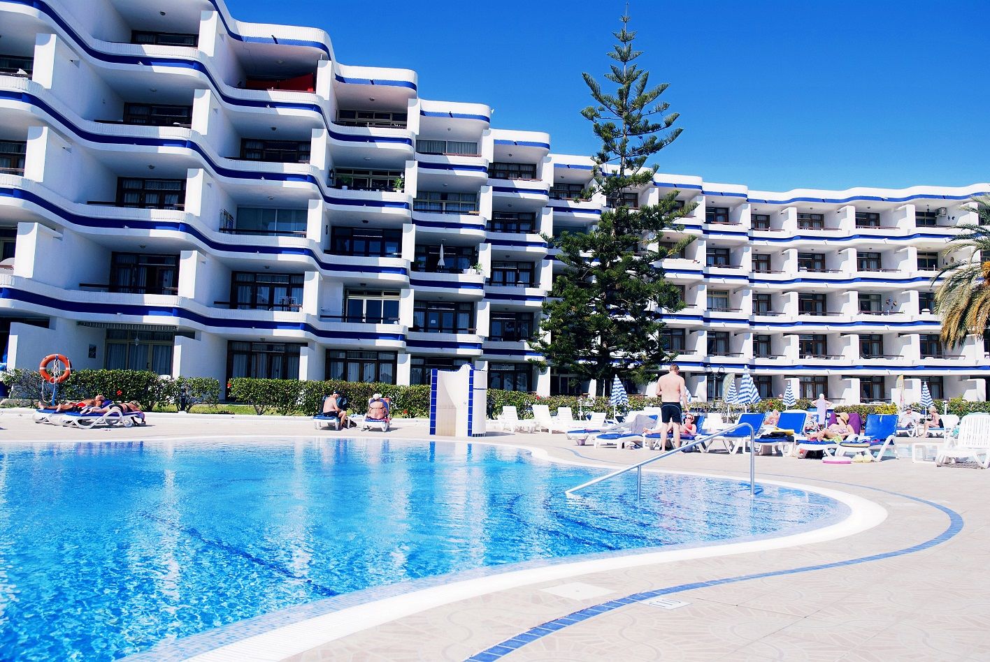 Apartamentos Tamaran بلايا ديل إنغلز المظهر الخارجي الصورة