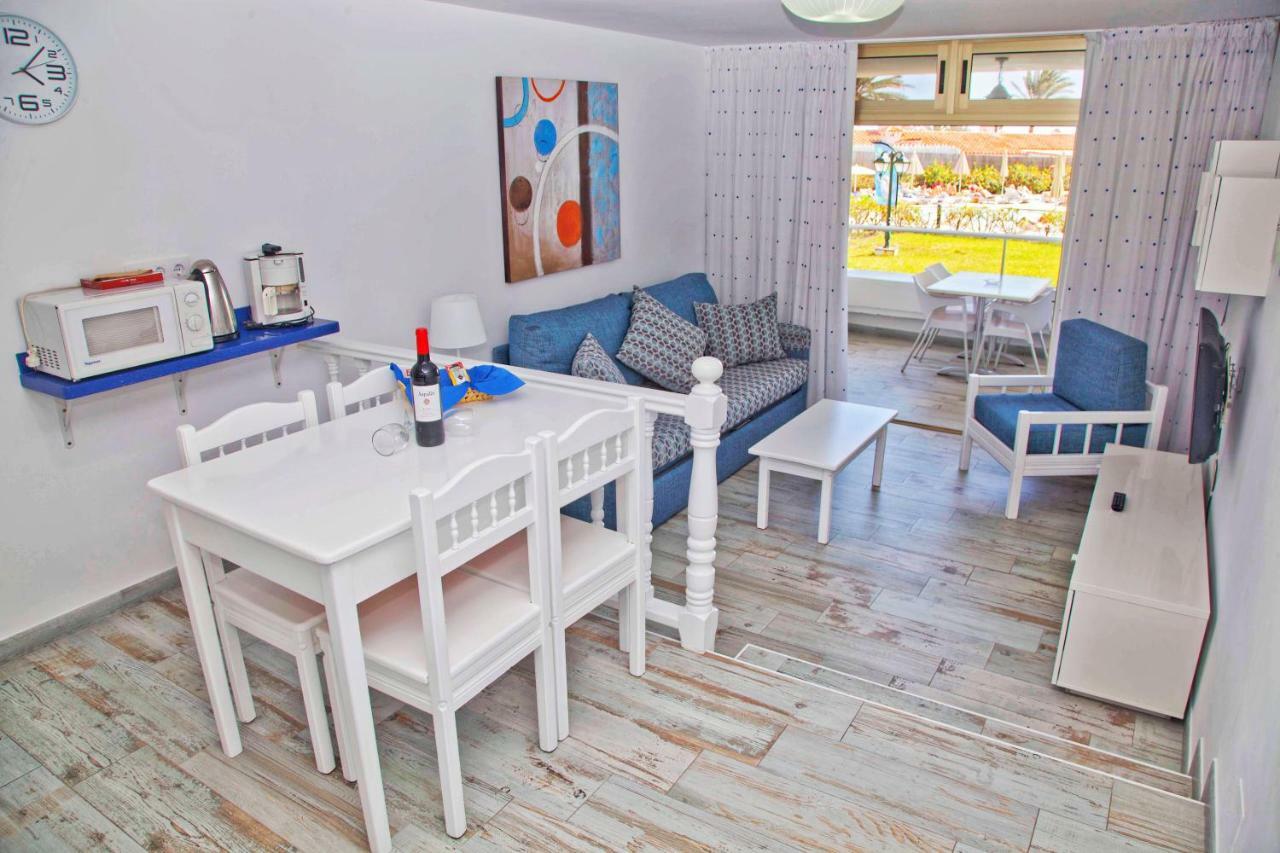 Apartamentos Tamaran بلايا ديل إنغلز المظهر الخارجي الصورة