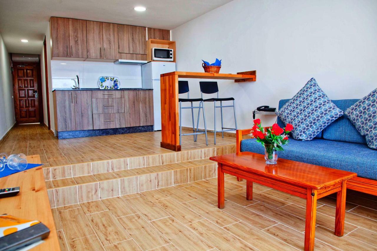 Apartamentos Tamaran بلايا ديل إنغلز المظهر الخارجي الصورة